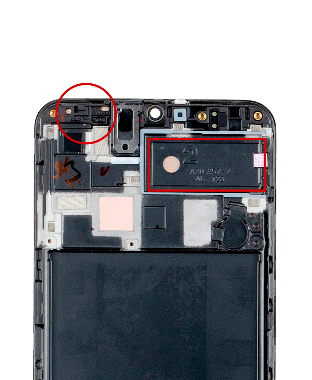 Samsung A20 LCD W Frame INCELL